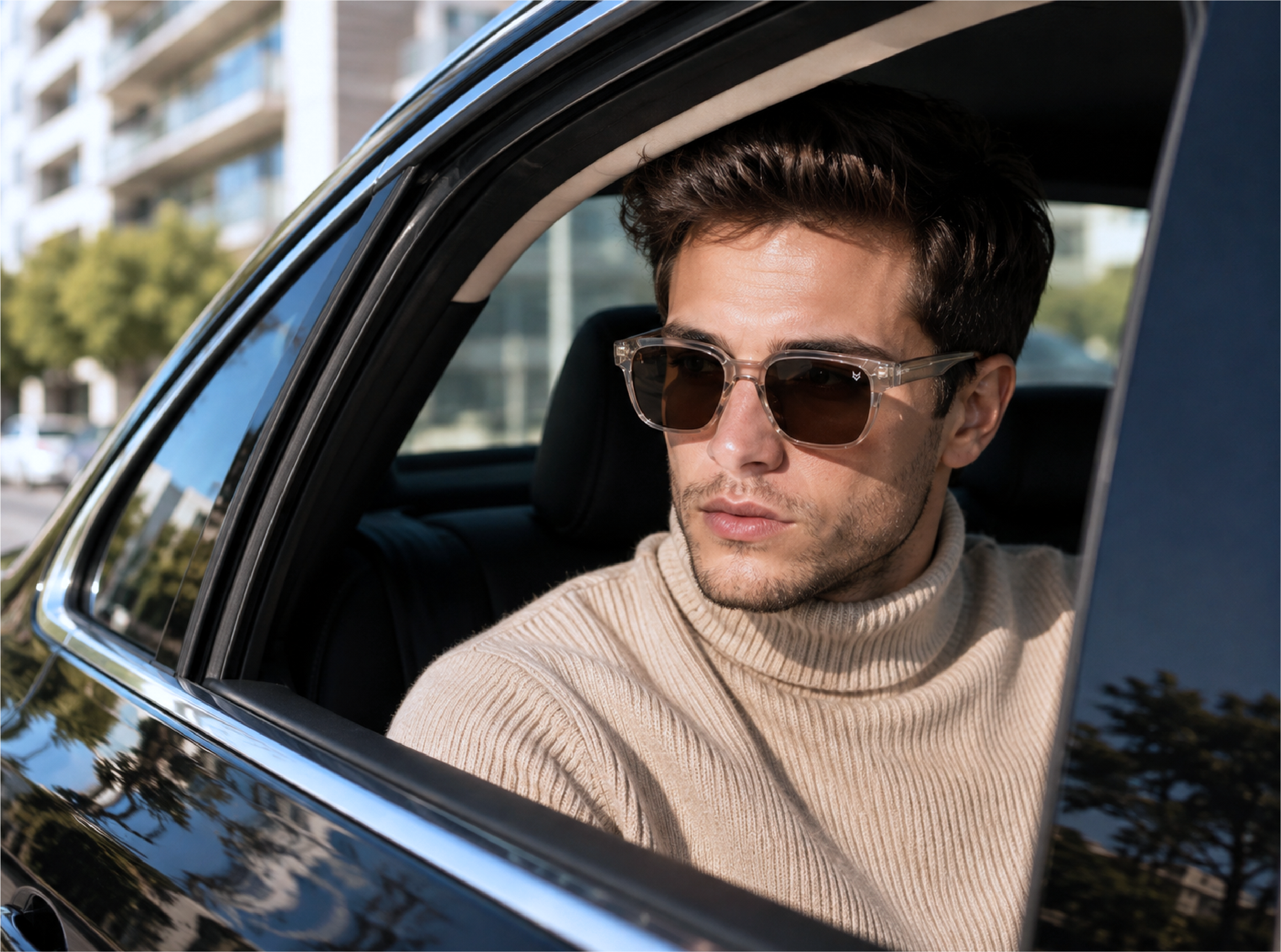 Prescription glasses and sunglasses